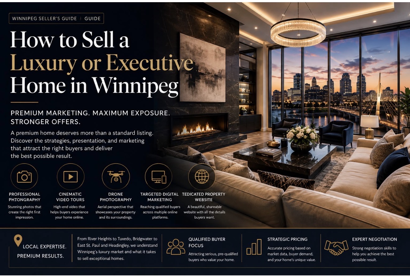 How to Sell a Luxury or Executive Home in Winnipeg: A Complete Seller’s Guide