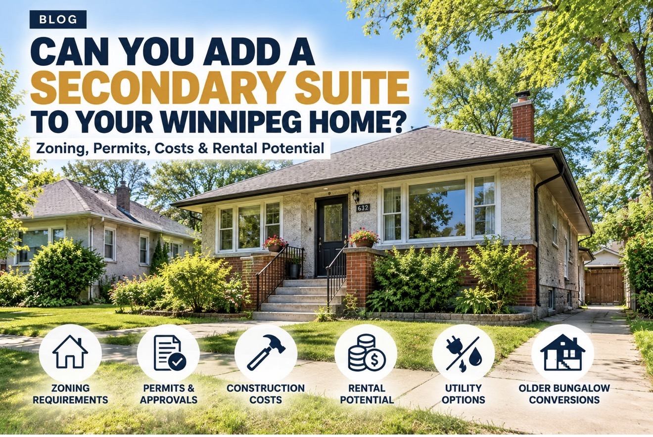 Can You Add a Secondary Suite to Your Winnipeg Home? Zoning, Permits, Costs & Rental Potential